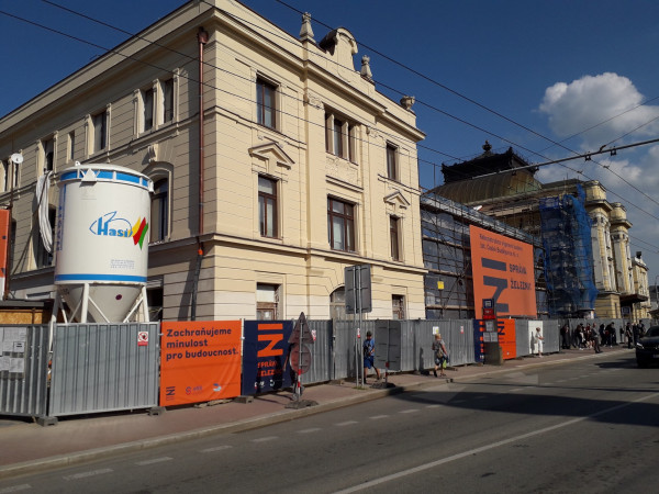 New look of the facade