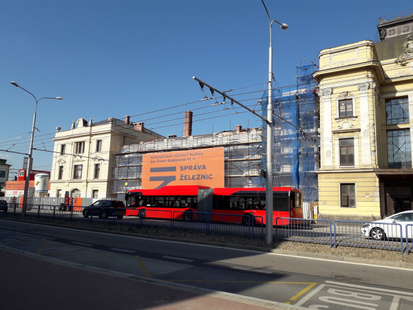 New look of the facade