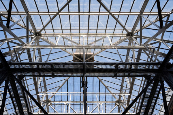 View to the top of the cupola