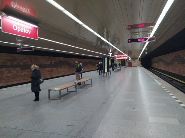 Platform with new ceiling Photo: David Zima (Blesk)