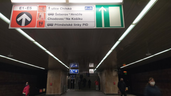 Modernized metro station Opatov Photo: David Zima (Blesk)