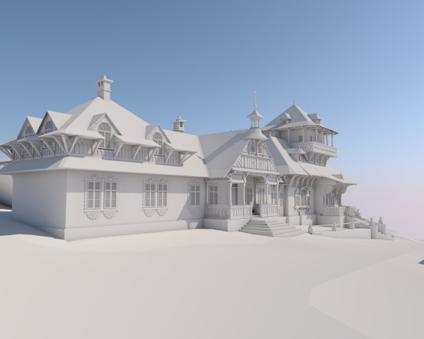 3D model exterior