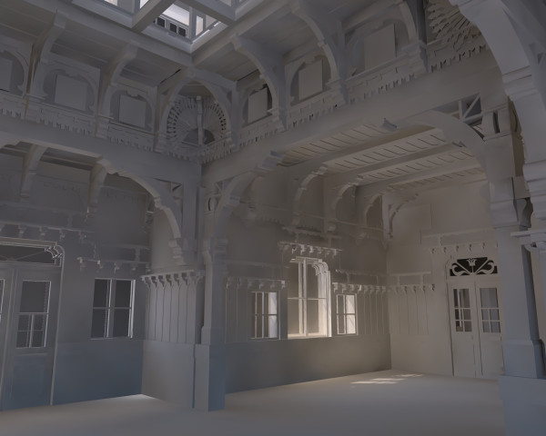 3D model interior