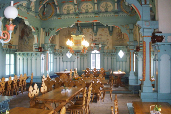 Libušín Dining room, photo: Masák & partner