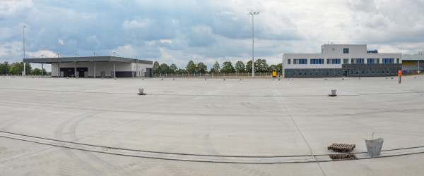 Overall view of both buildings