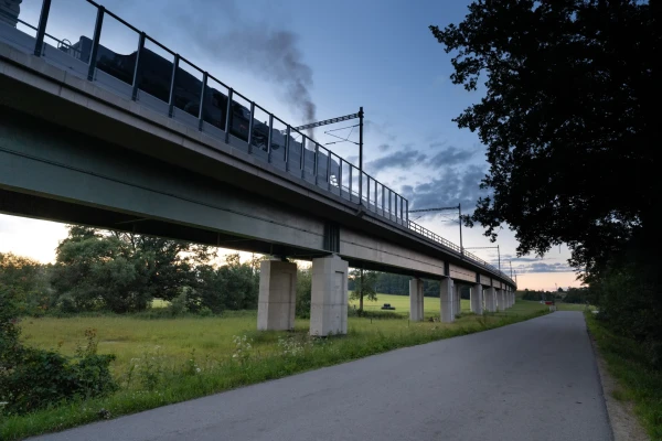Completed overpass
