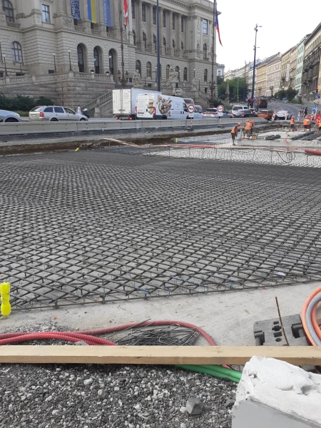 Rehabilitation of the ceiling slab