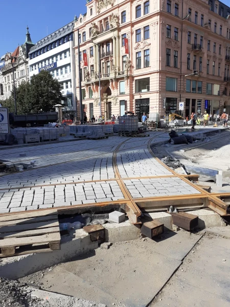 Václavské square - Jindřišská st.