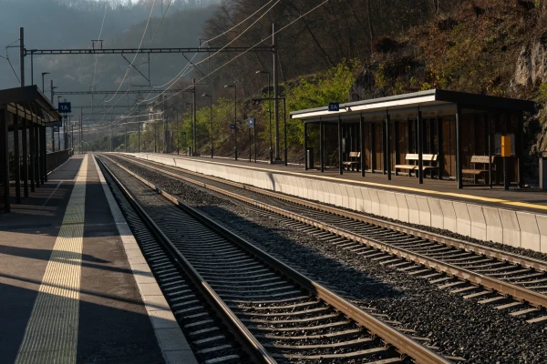 Srbsko railway station