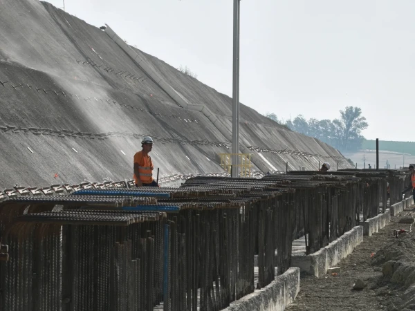 Preparatory works for laying concrete for ceiling structures